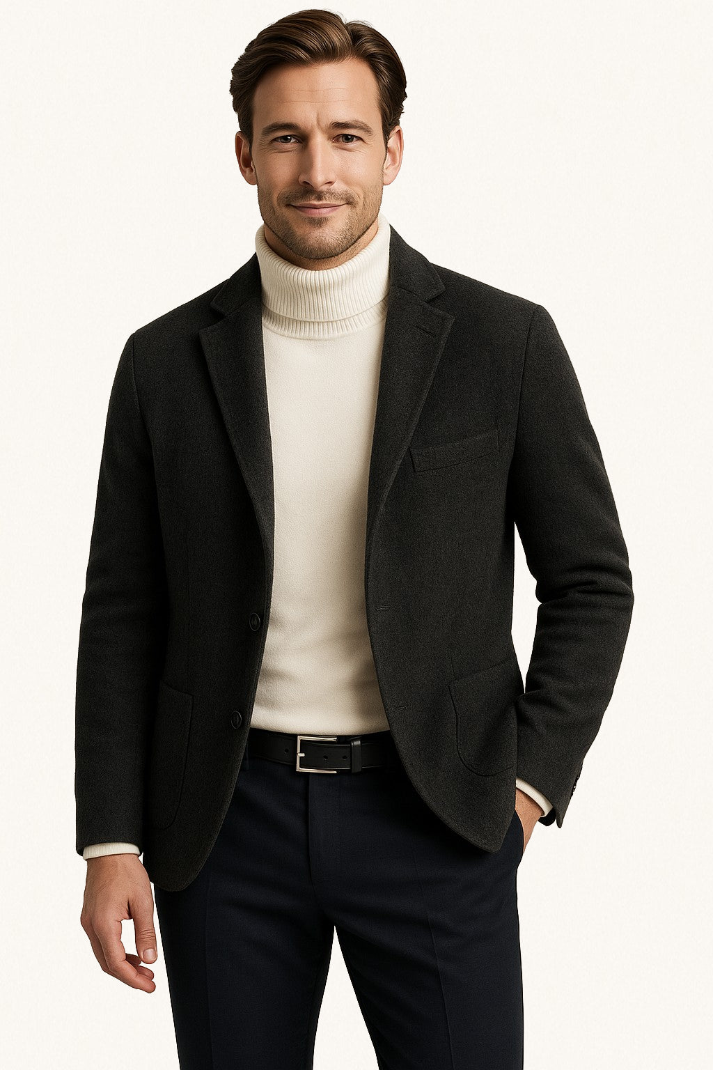 MONSEN Suitory Winter Single-Breasted Suit Jacket in Performance Blend product image