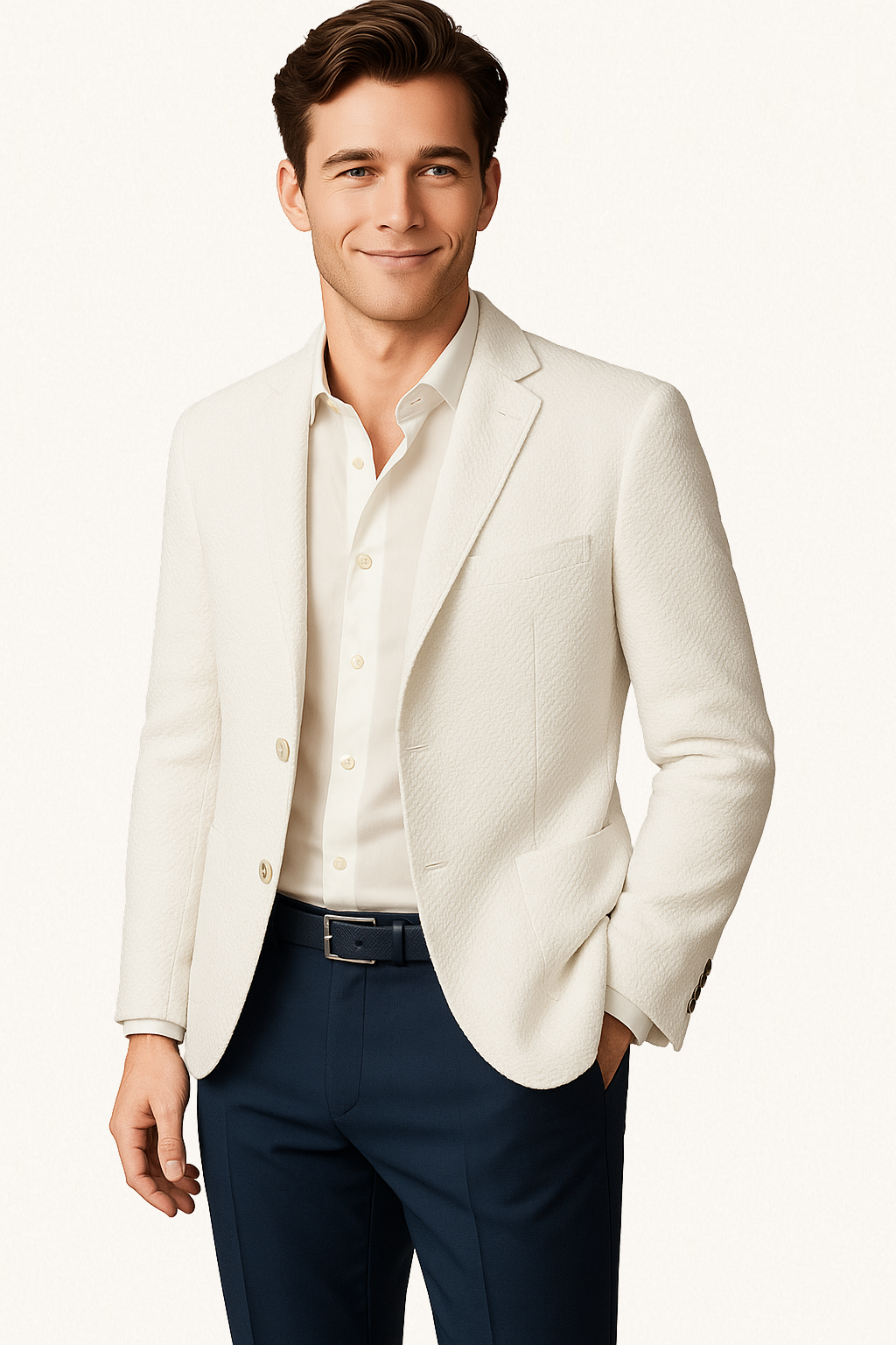 MONSEN Suitory 2025 New Seersucker Jacket in Performance Blend product image
