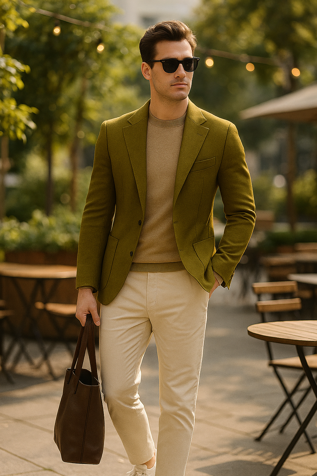 MONSEN Suitory Slim-Fit Suit Jacket in Cotton product image