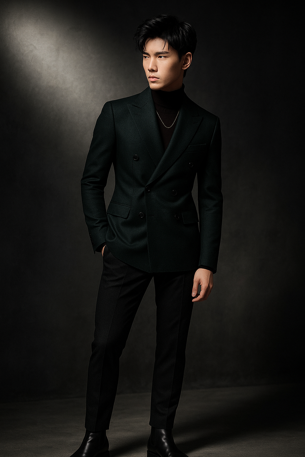 MONSEN Suitory Slim-Fit Suit Jacket in Cotton product image