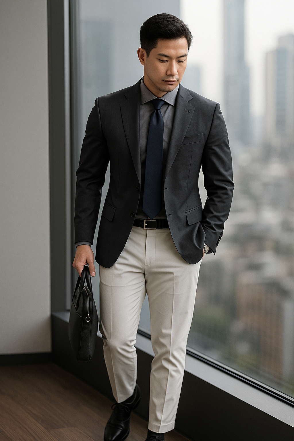 MONSEN Suitory Non-Iron Quick-Dry Shirt in Performance Blend product image