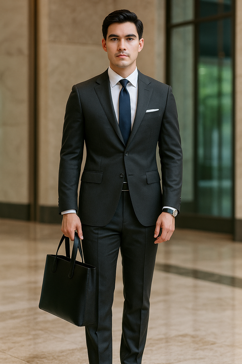 MONSEN Suitory Anti-Wrinkle Non-Iron Shirt in Bamboo Blend product image