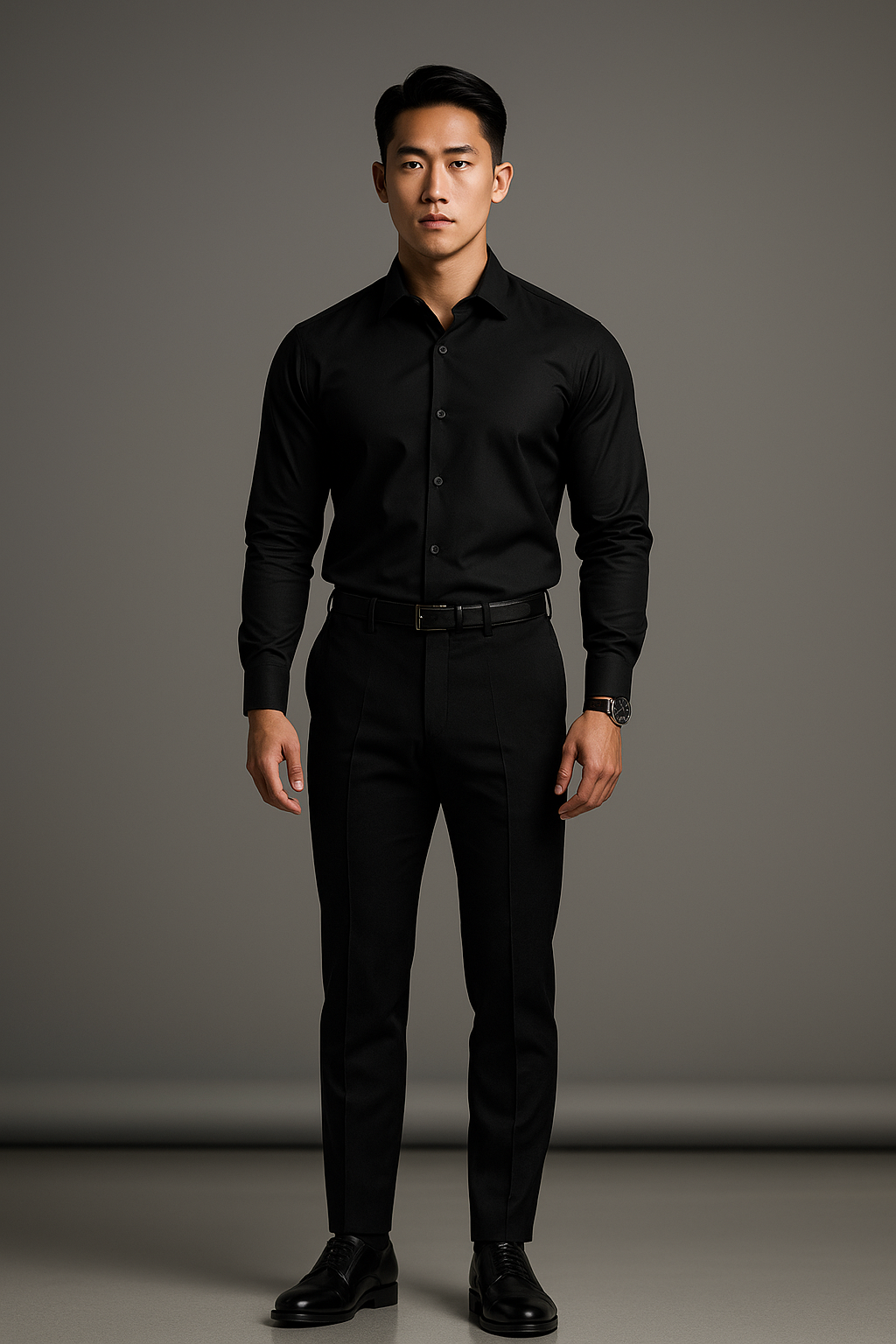 MONSEN Suitory Anti-Wrinkle Non-Iron Shirt in Bamboo Blend product image