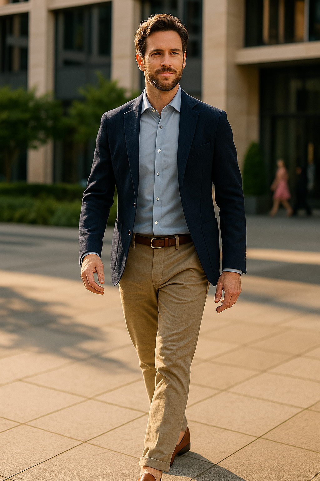 MONSEN Suitory Non-Iron Stretch Dress Shirt in Performance Blend product image