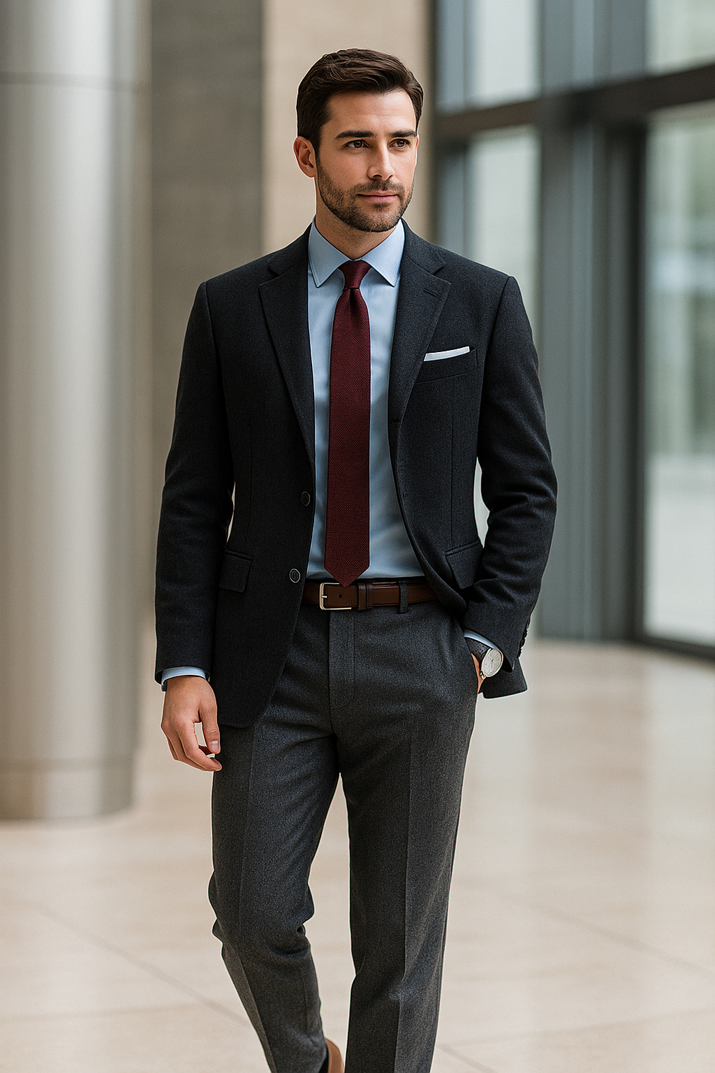 MONSEN Suitory Wool Winter Blazer product image