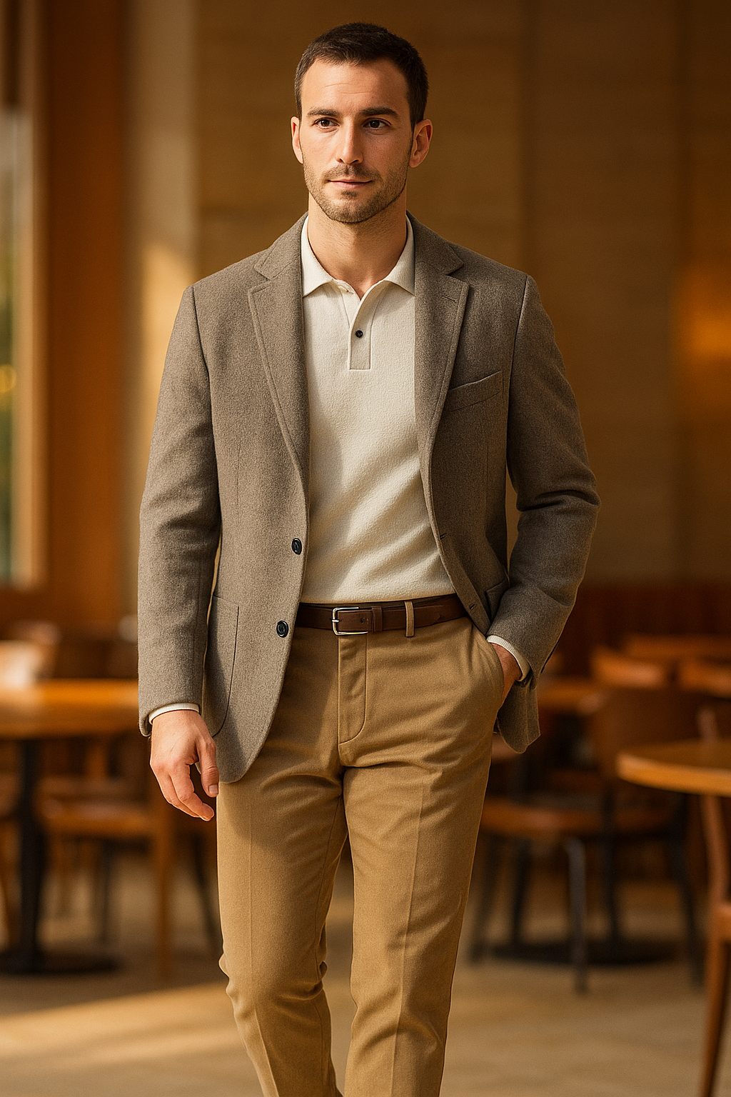 MONSEN Suitory Wool Winter Blazer product image
