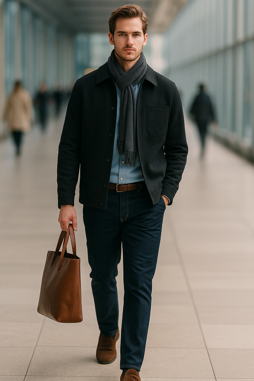 MONSEN Suitory Detachable Down Liner Wool Coat product image