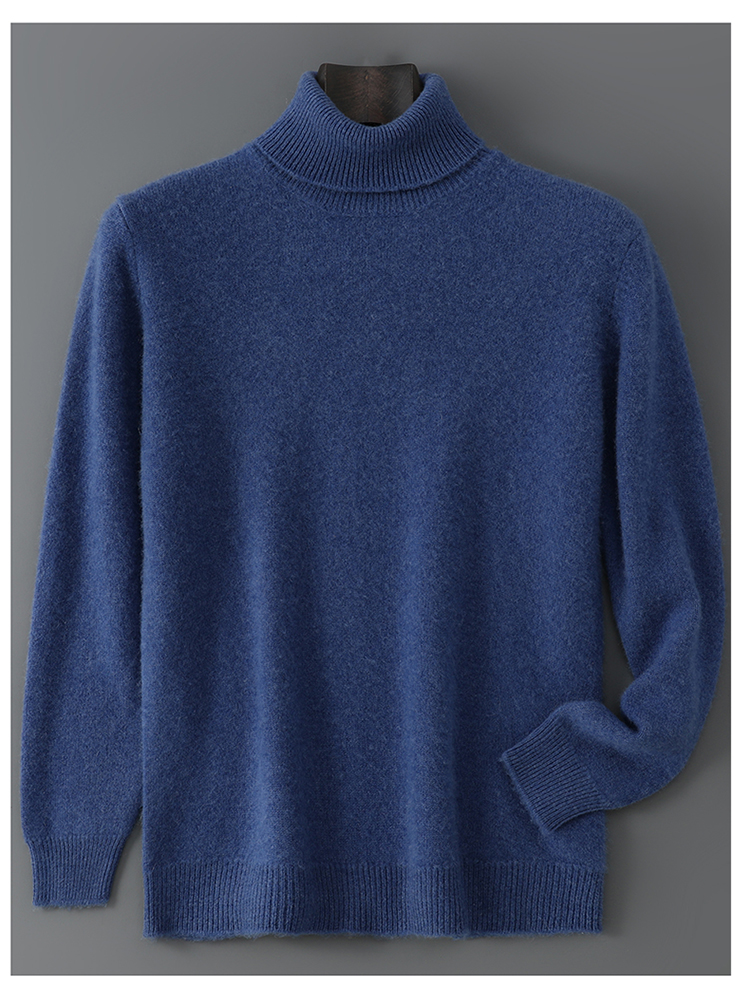 100% Wool Turtleneck Sweater 1