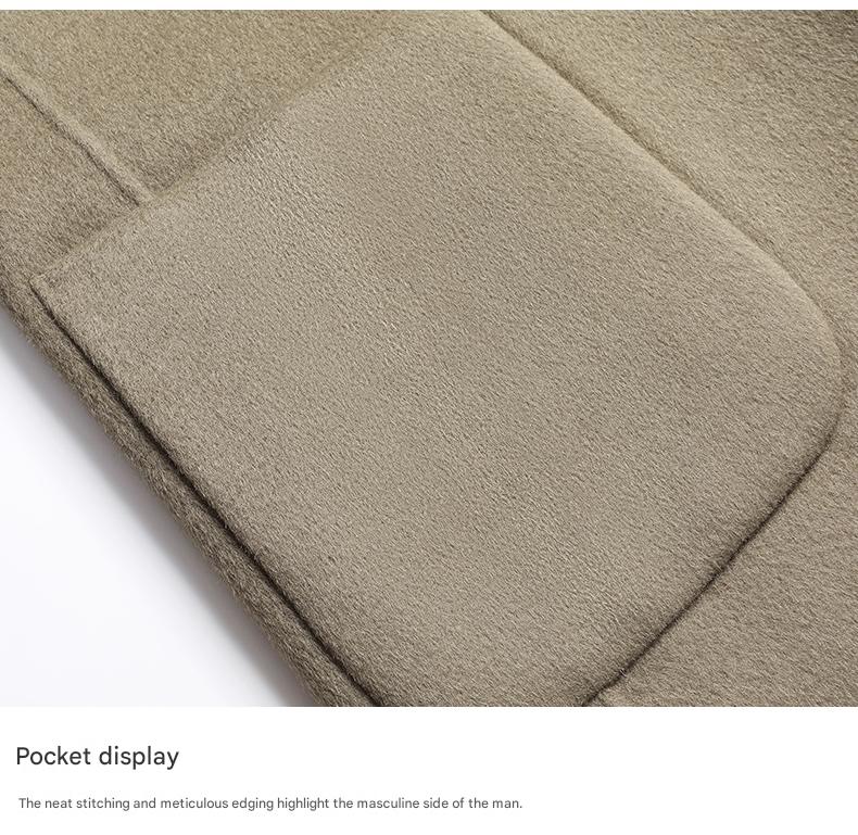 100% Wool Double-Faced Coat