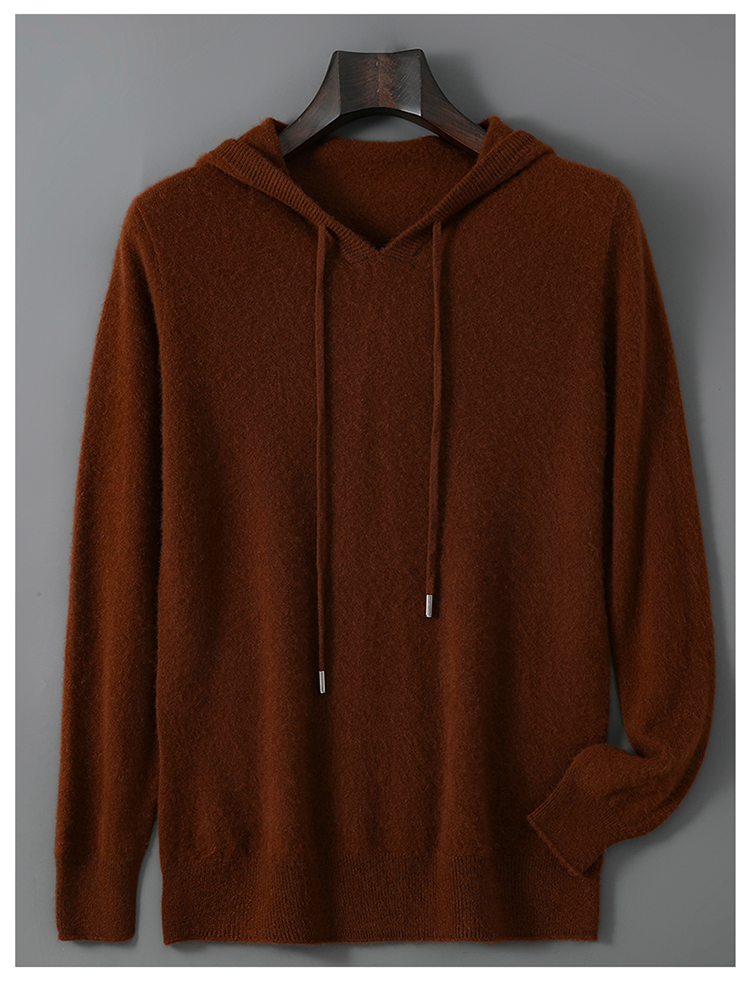 AW 100% Wool Knit Hoodie
