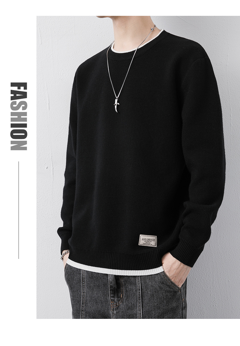 Lightweight Wool Crewneck Sweater