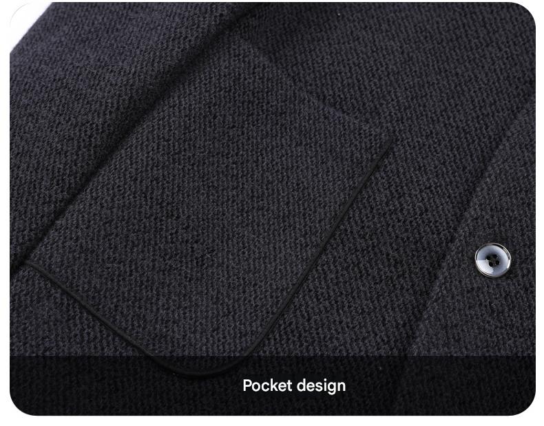 MONSEN Suitory Easy-Care Relaxed Fit Single Blazer in Cotton product image