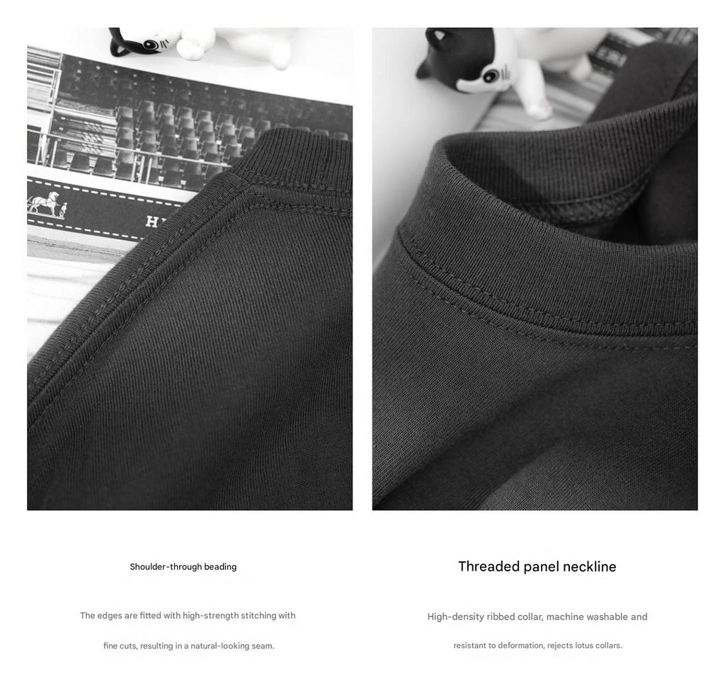 Heavyweight Cotton Long Sleeve Tee