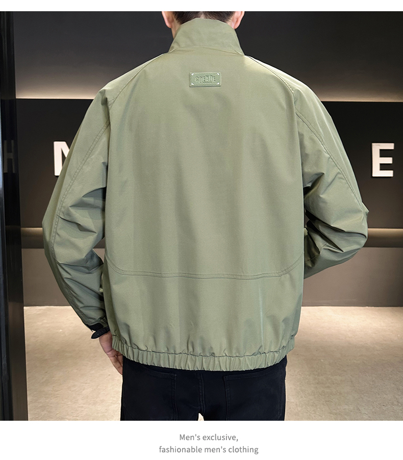 Windproof Stand-Collar Jacket