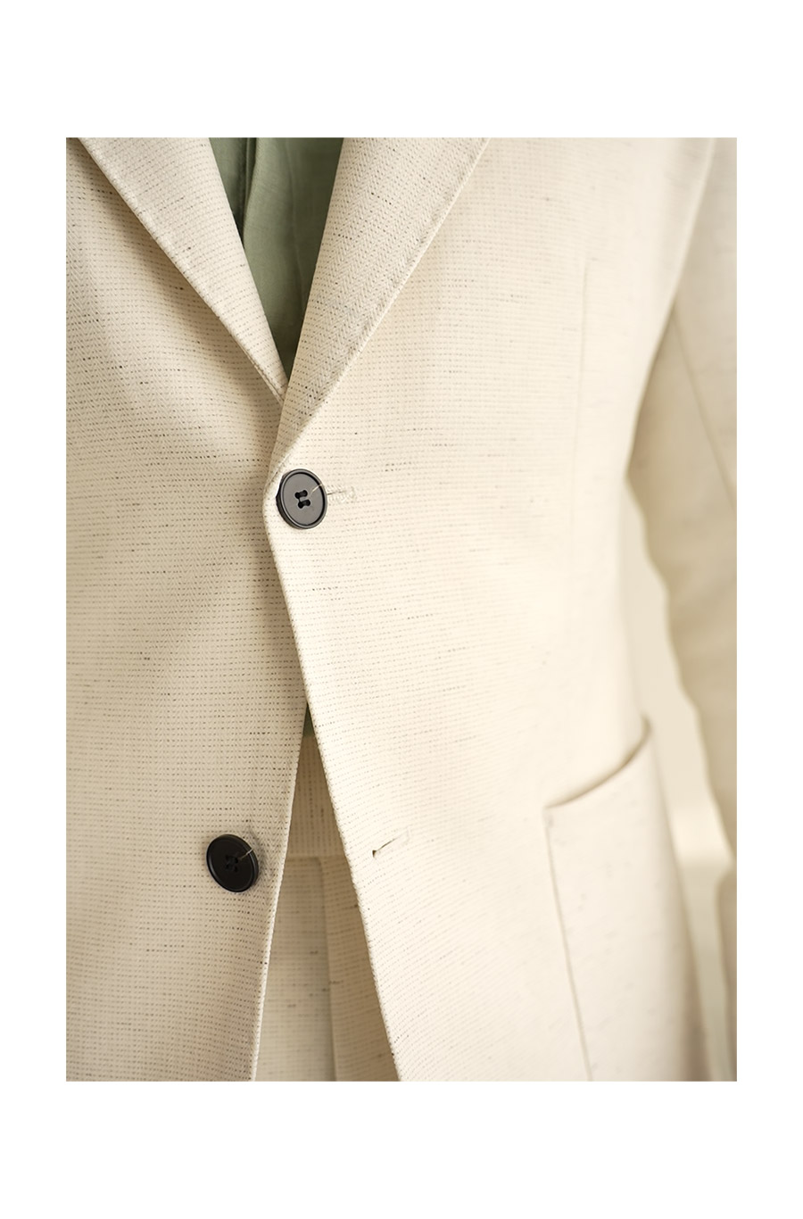 MONSEN Suitory Neapolitan Notch-Lapel Suit in Performance Blend product image