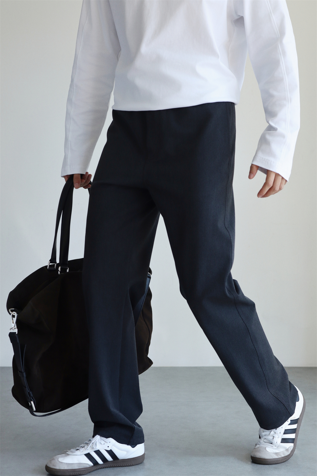 MONSEN Suitory No-Iron Zero Dyed Casual Trousers in Performance Blend product image