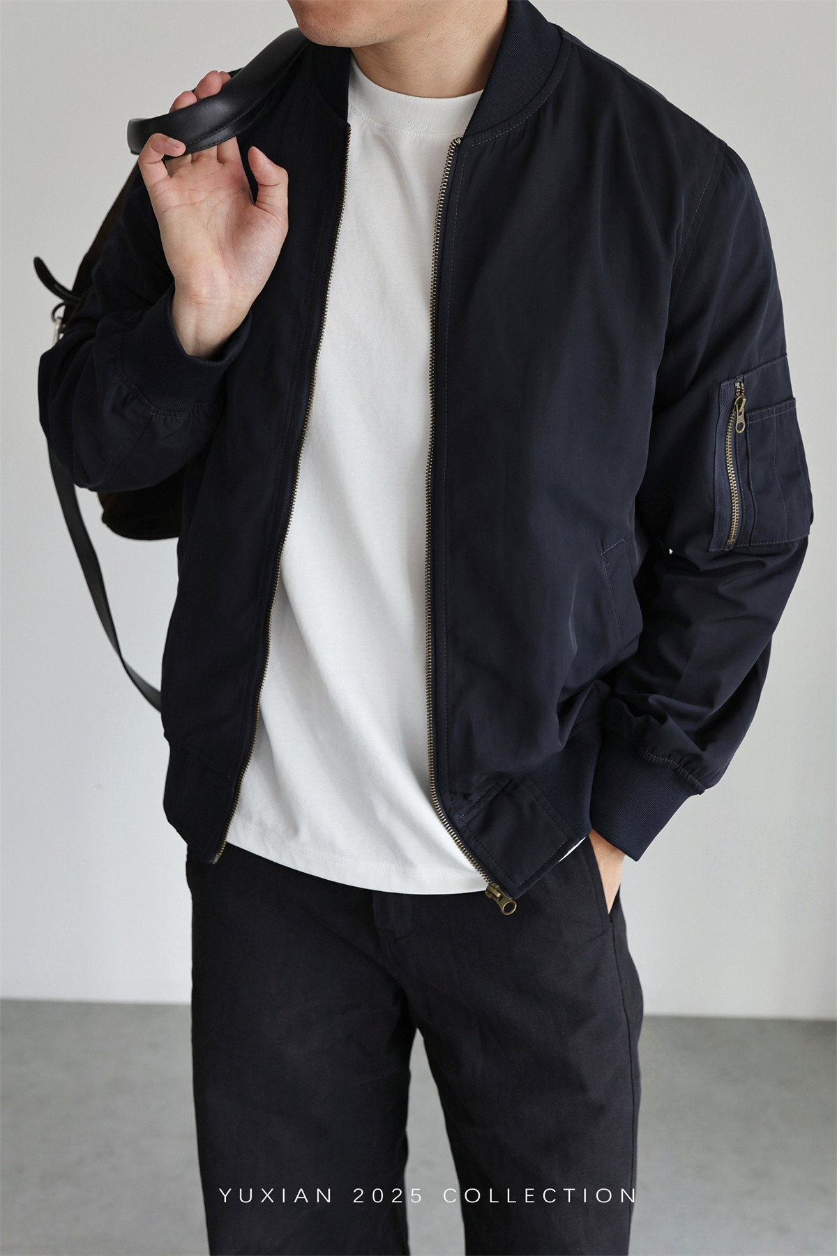 MONSEN Suitory Lightweight MA-1 Flight Jacket in Performance Blend product image