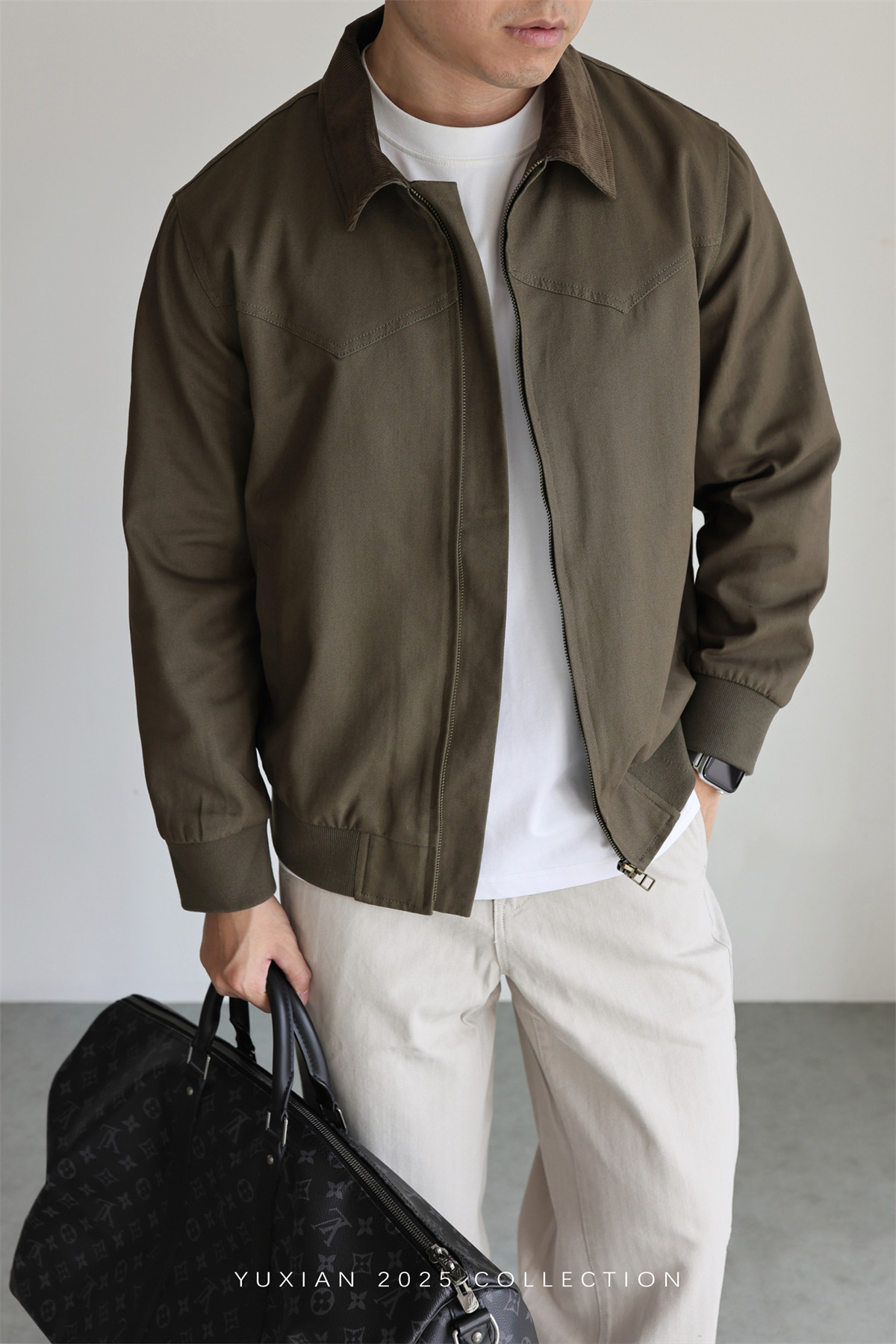 MONSEN Suitory Washed Cotton Twill Jacket product image