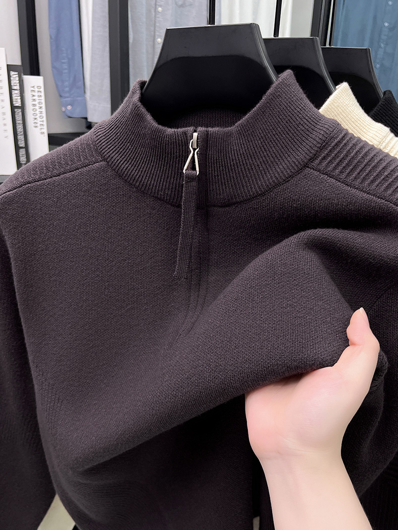 AW Mock-Neck Sweater