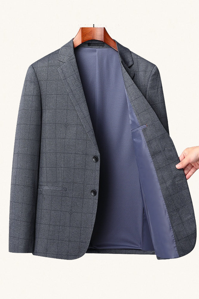 MONSEN Suitory Easy-Care, Wrinkle-Resistant Blazer in Performance Blend product image