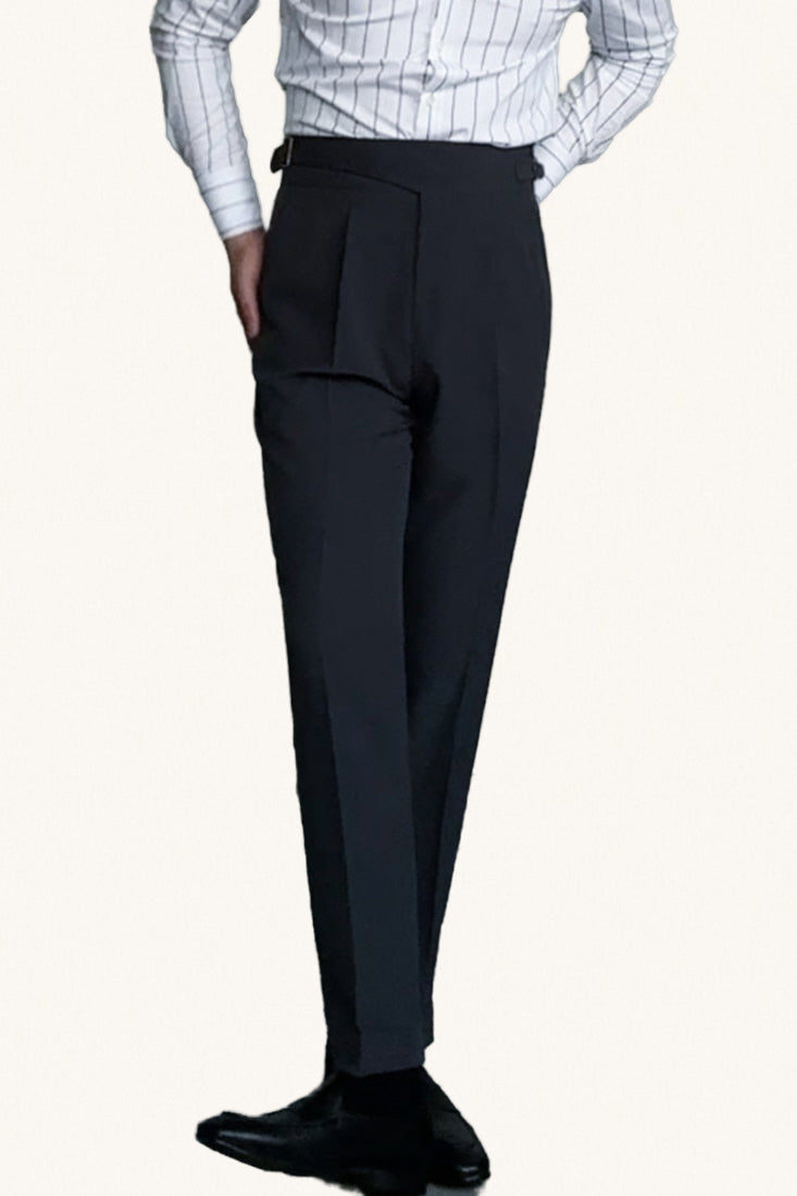MONSEN Suitory High-Waisted Straight Trousers in Performance Blend product image