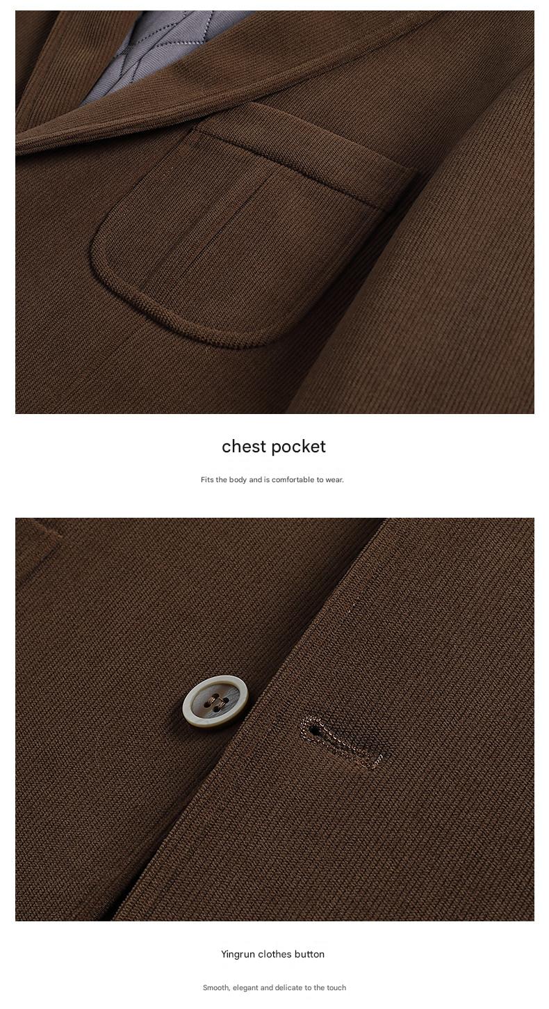 SF Corduroy Velveteen Blazer