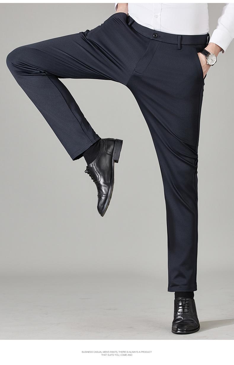 Free-Ironing Stretch Trousers