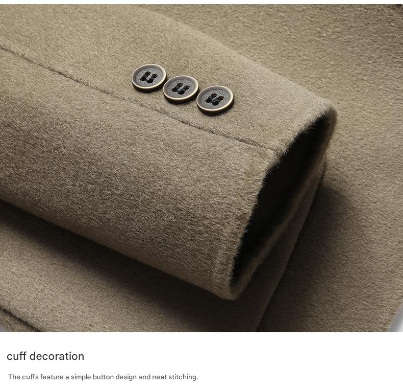 100% Wool Double-Faced Coat