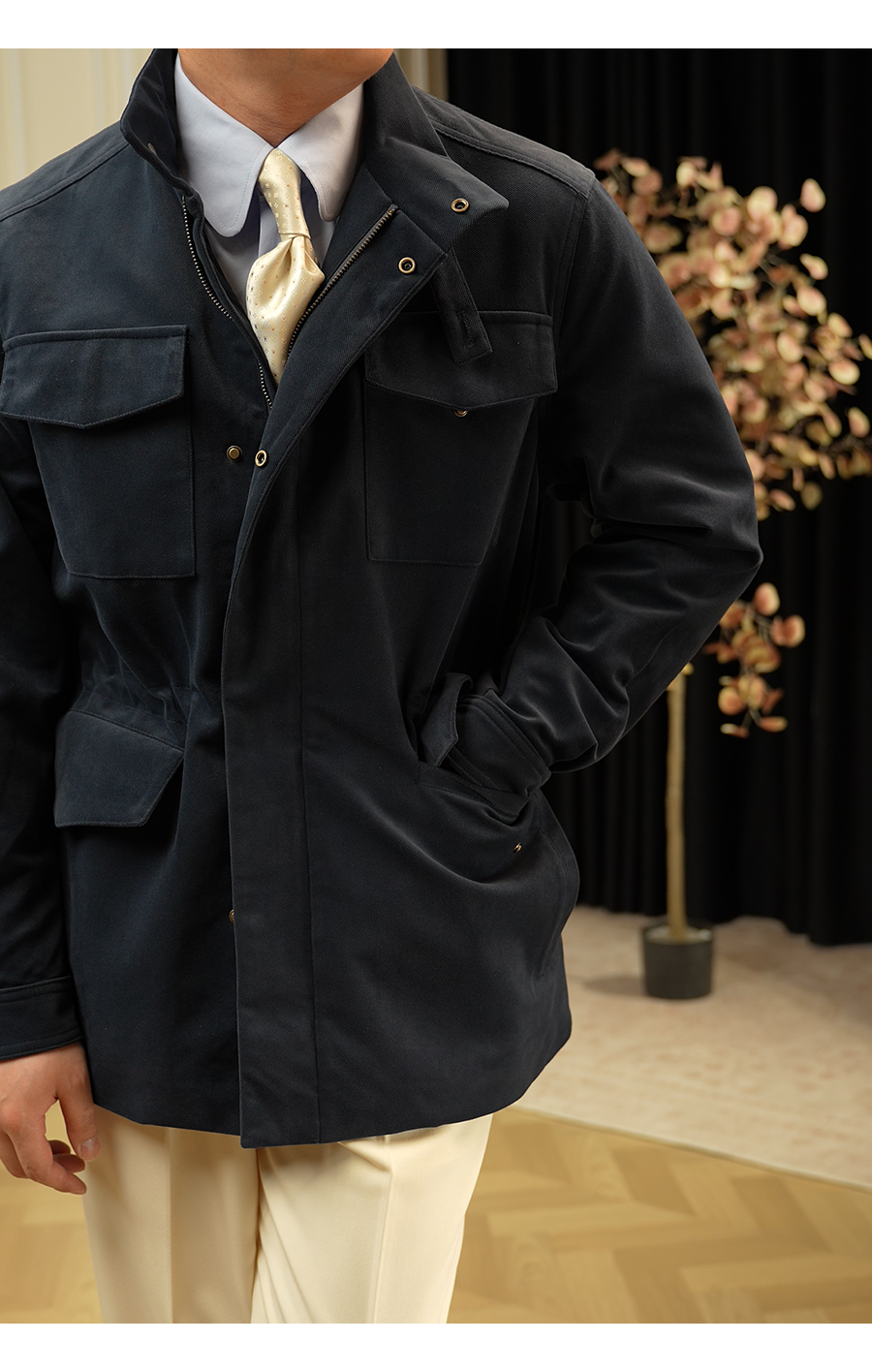 Corduroy Field Jacket | M65-Inspired