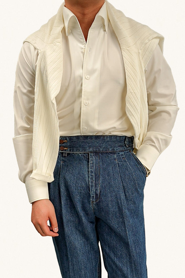 MONSEN Suitory Italian Wrinkle-Free, Slim Fit Shirt in Performance Blend product image