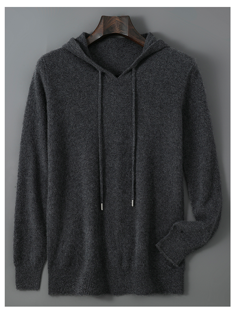 AW 100% Wool Knit Hoodie
