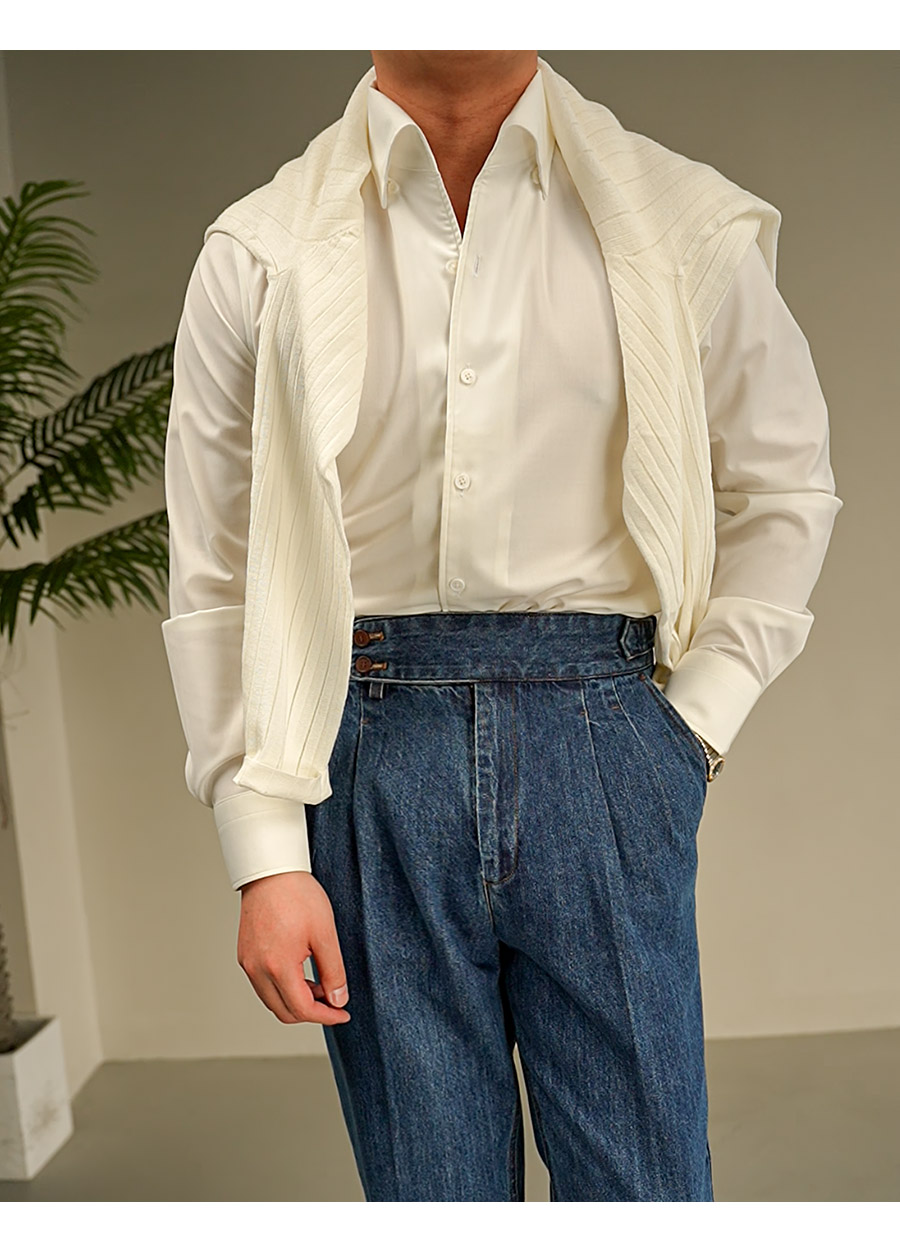 MONSEN Suitory Italian Wrinkle-Free, Slim Fit Shirt in Performance Blend product image