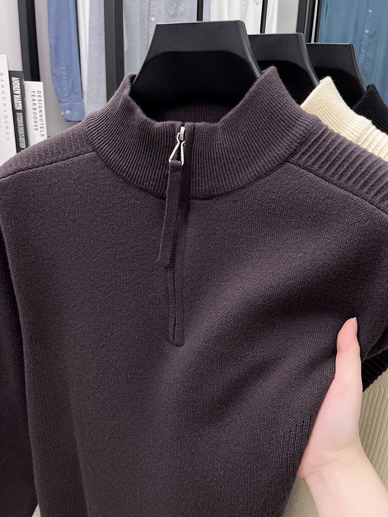 AW Mock-Neck Sweater