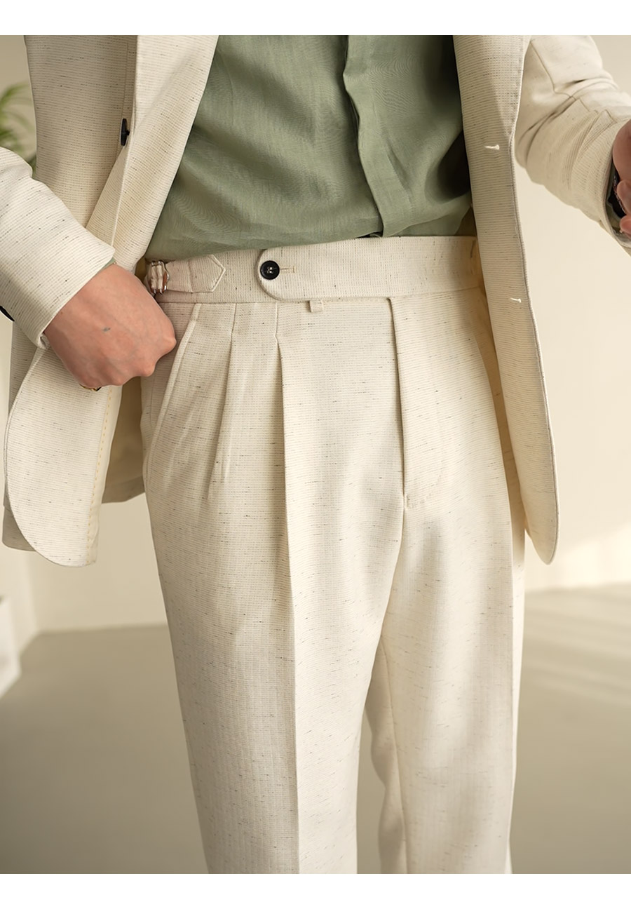 MONSEN Suitory Neapolitan Notch-Lapel Suit in Performance Blend product image