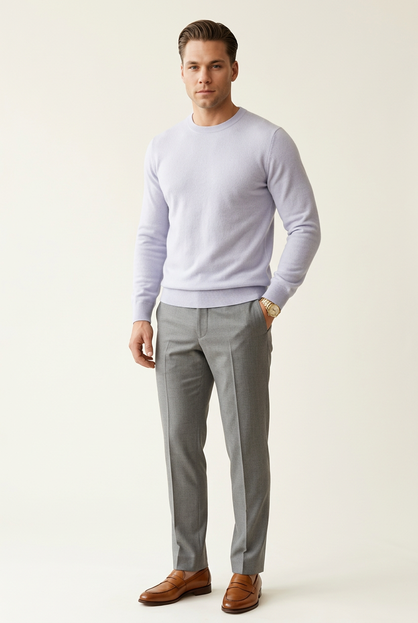 MONSEN Suitory Pure Goat Cashmere Sweater product image
