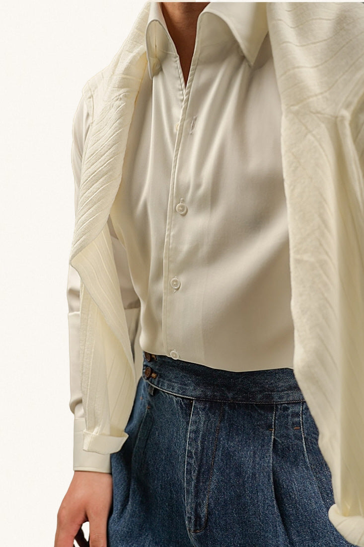 MONSEN Suitory Italian Wrinkle-Free, Slim Fit Shirt in Performance Blend product image