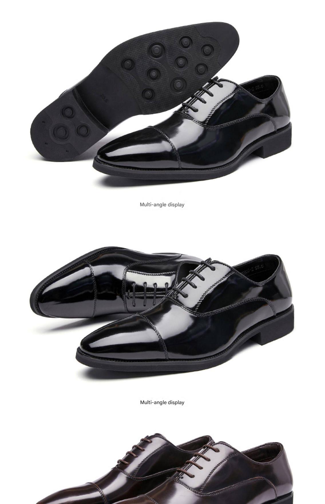 MONSEN Suitory Patent Oxford Shoes product image