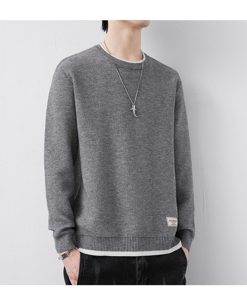 Lightweight Wool Crewneck Sweater
