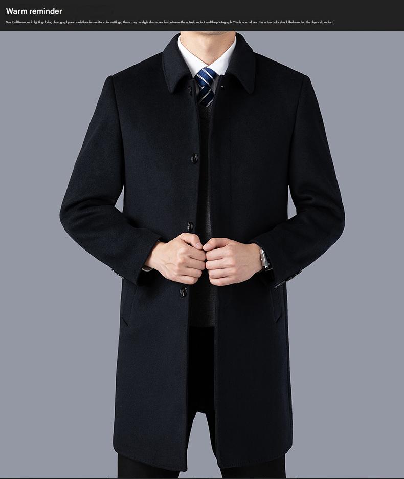 Mid-Length Wool Coat