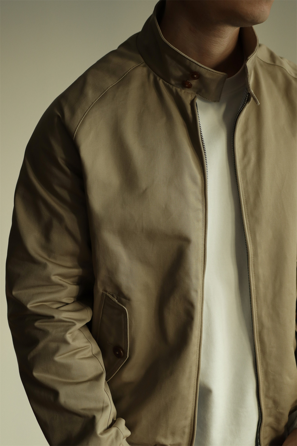 MONSEN Suitory Classic Harrington Outerwear Jacket in Cotton product image