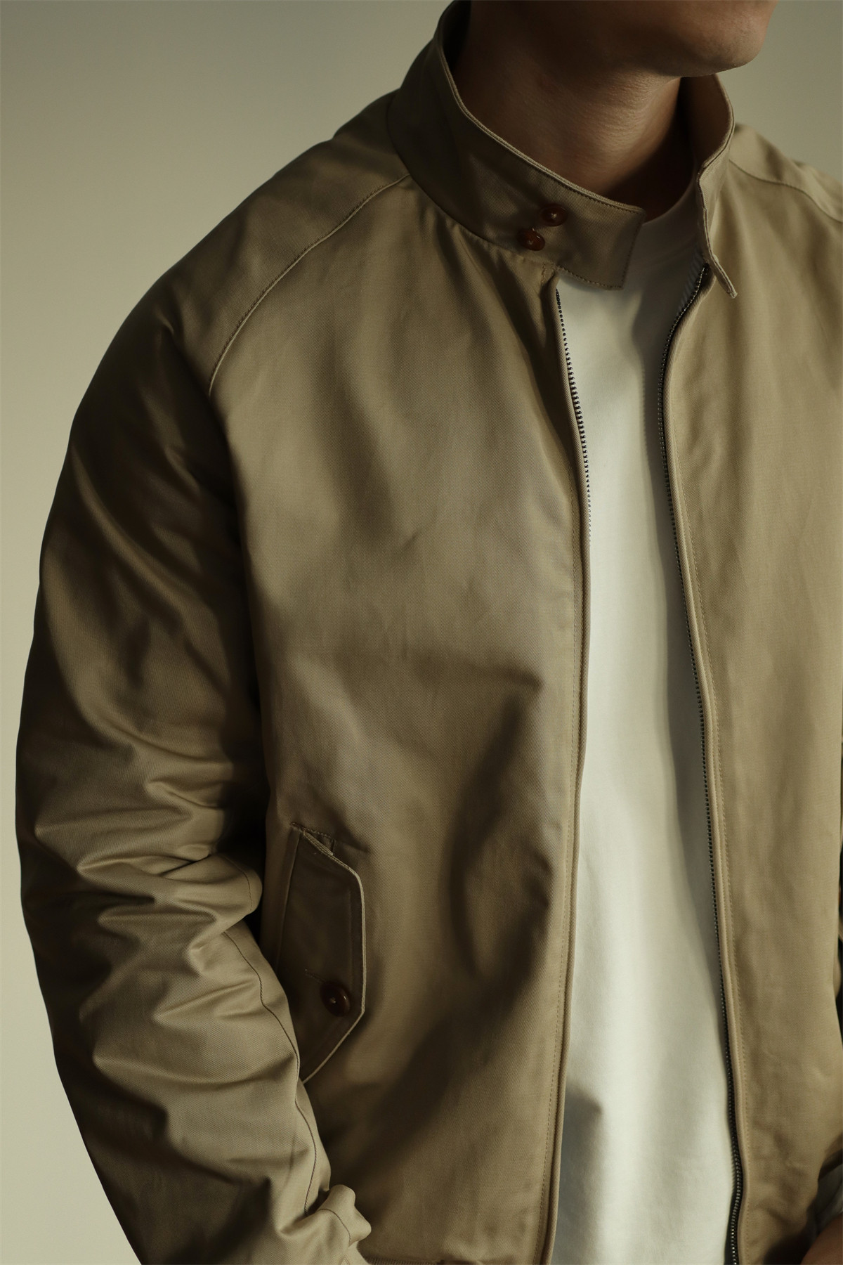 MONSEN Suitory Classic Harrington Outerwear Jacket in Cotton product image
