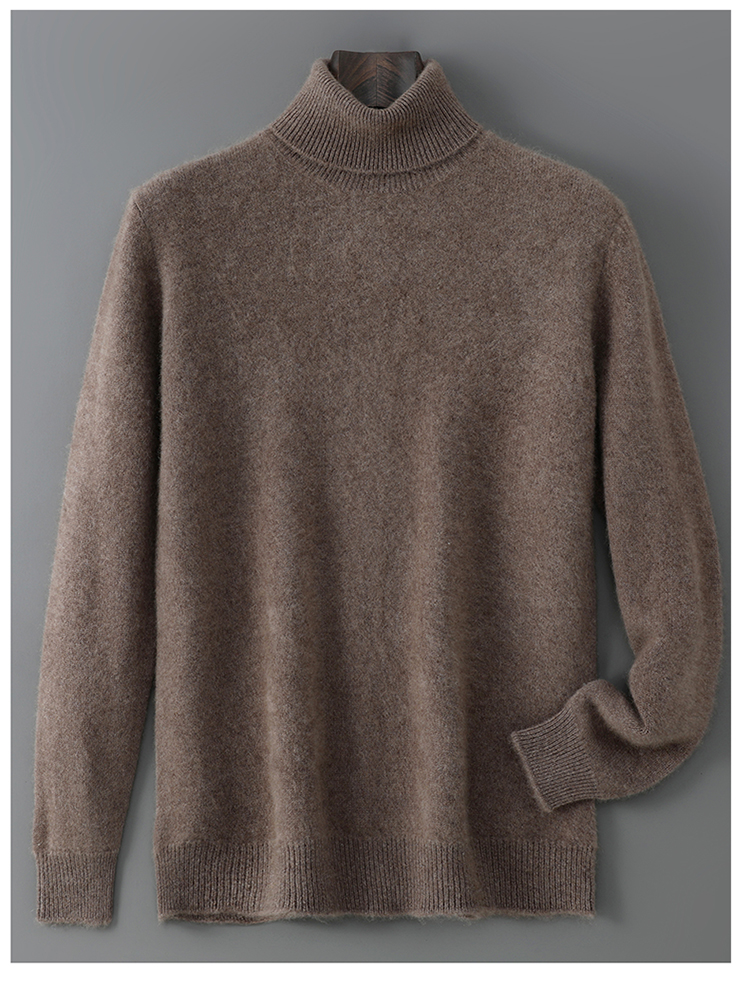 100% Wool Turtleneck Sweater 1