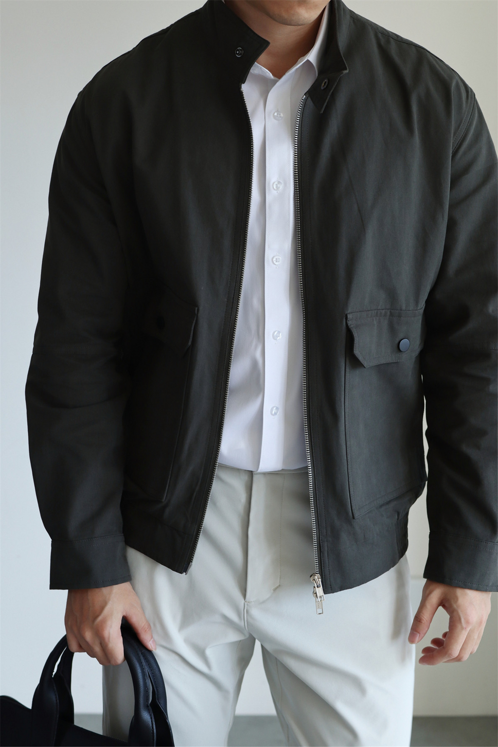 MONSEN Suitory G9 Harrington Washed Cotton Jacket product image