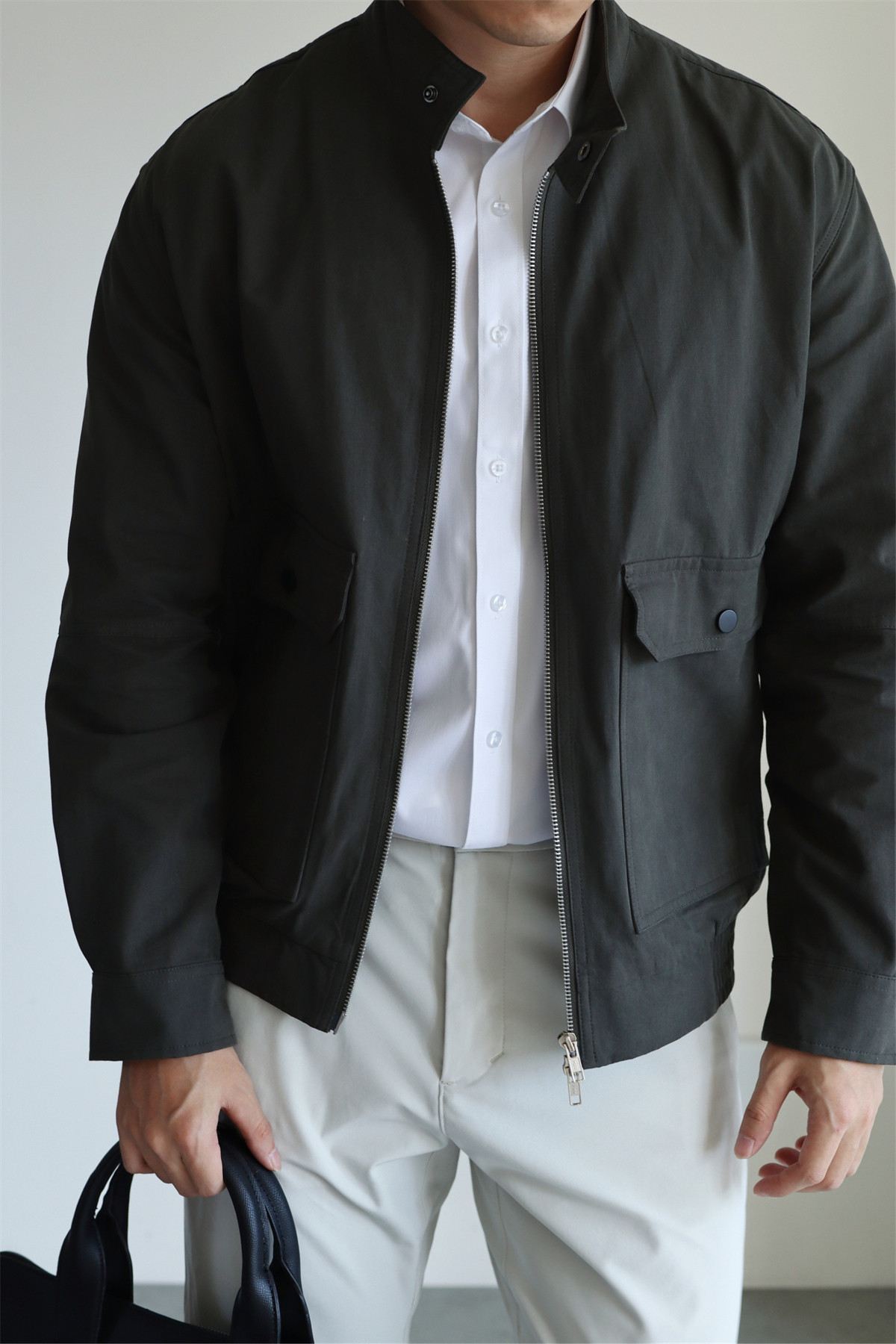 MONSEN Suitory G9 Harrington Washed Cotton Jacket product image