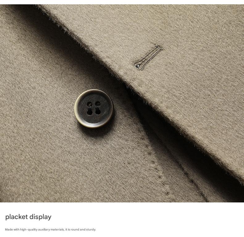 100% Wool Double-Faced Coat
