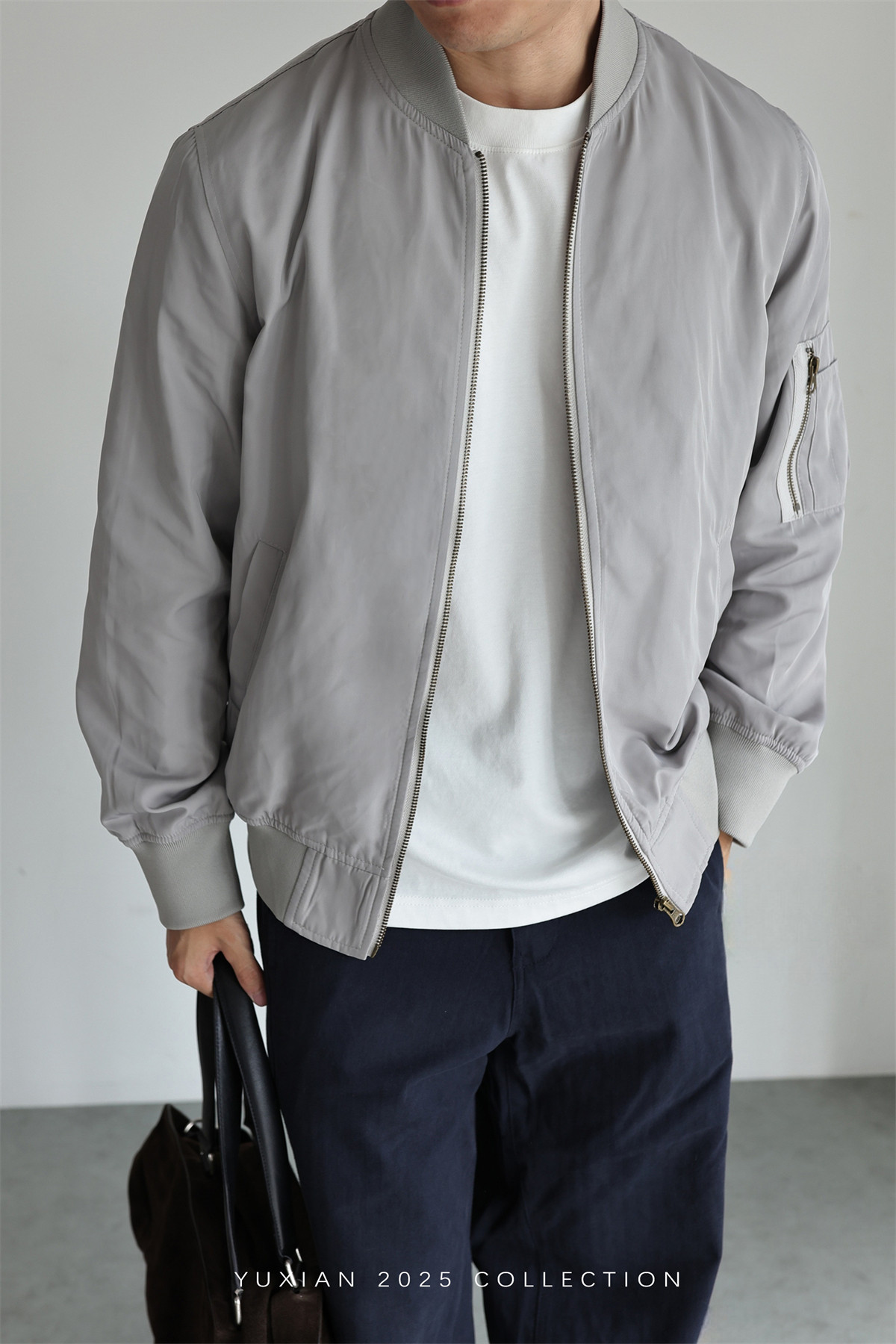 MONSEN Suitory Lightweight MA-1 Flight Jacket in Performance Blend product image