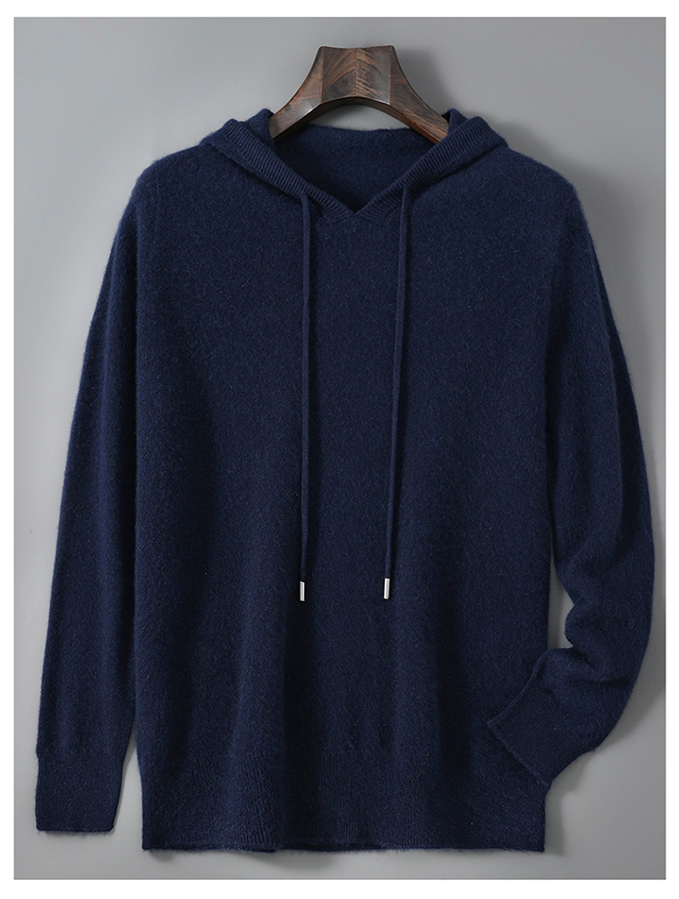 AW 100% Wool Knit Hoodie