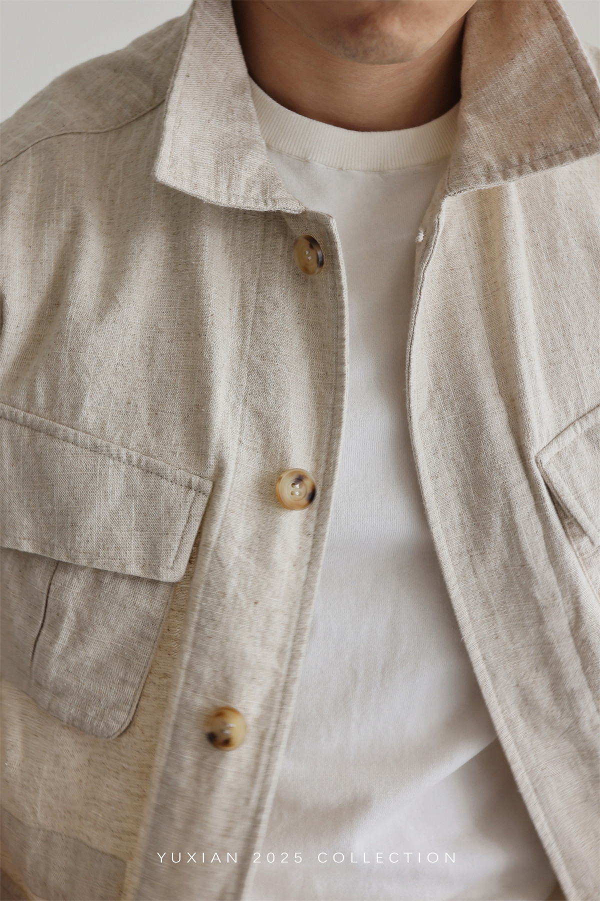 MONSEN Suitory Ramie-Cotton M42 Safari Jacket product image