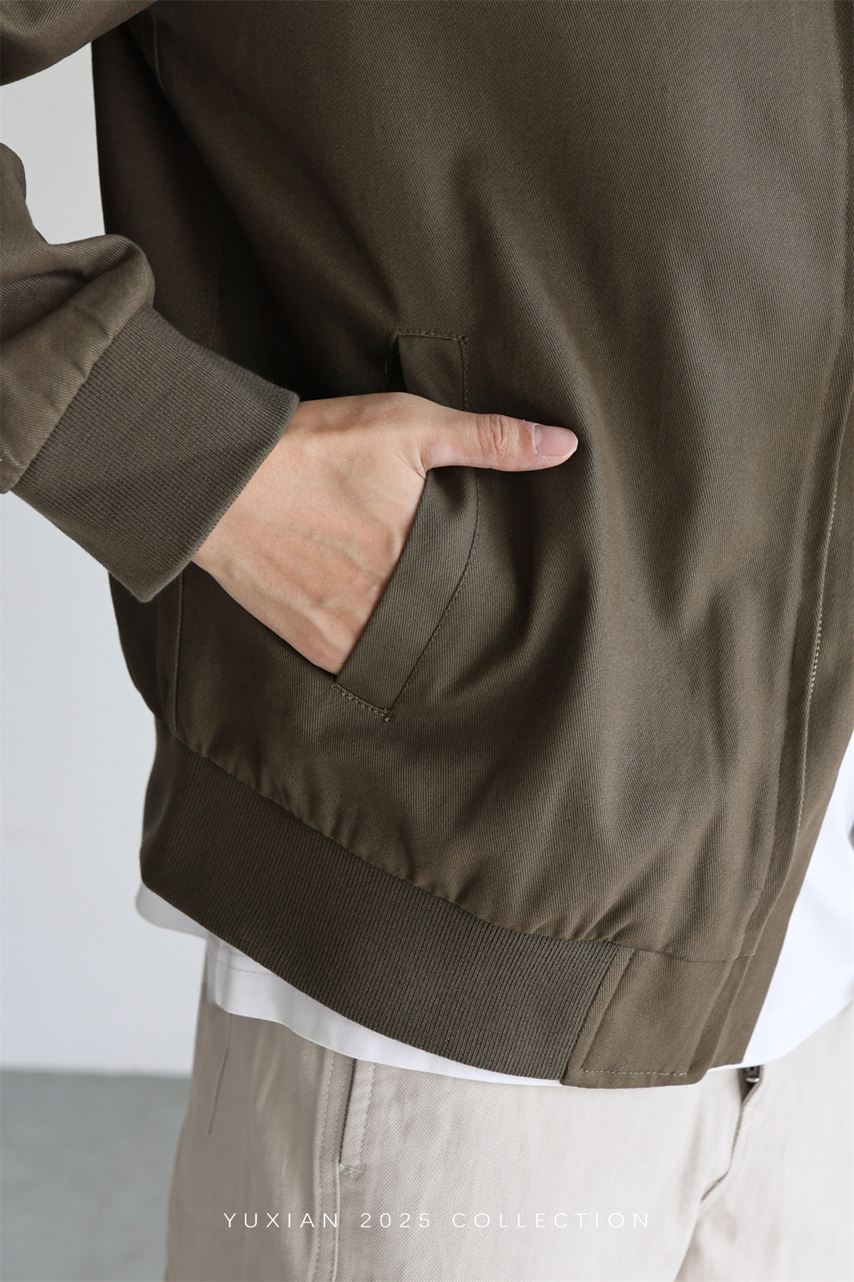 MONSEN Suitory Washed Cotton Twill Jacket product image
