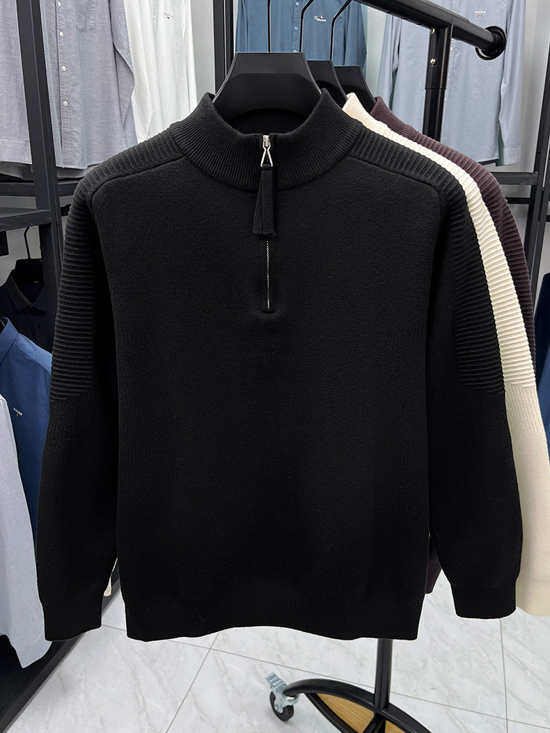 AW Mock-Neck Sweater